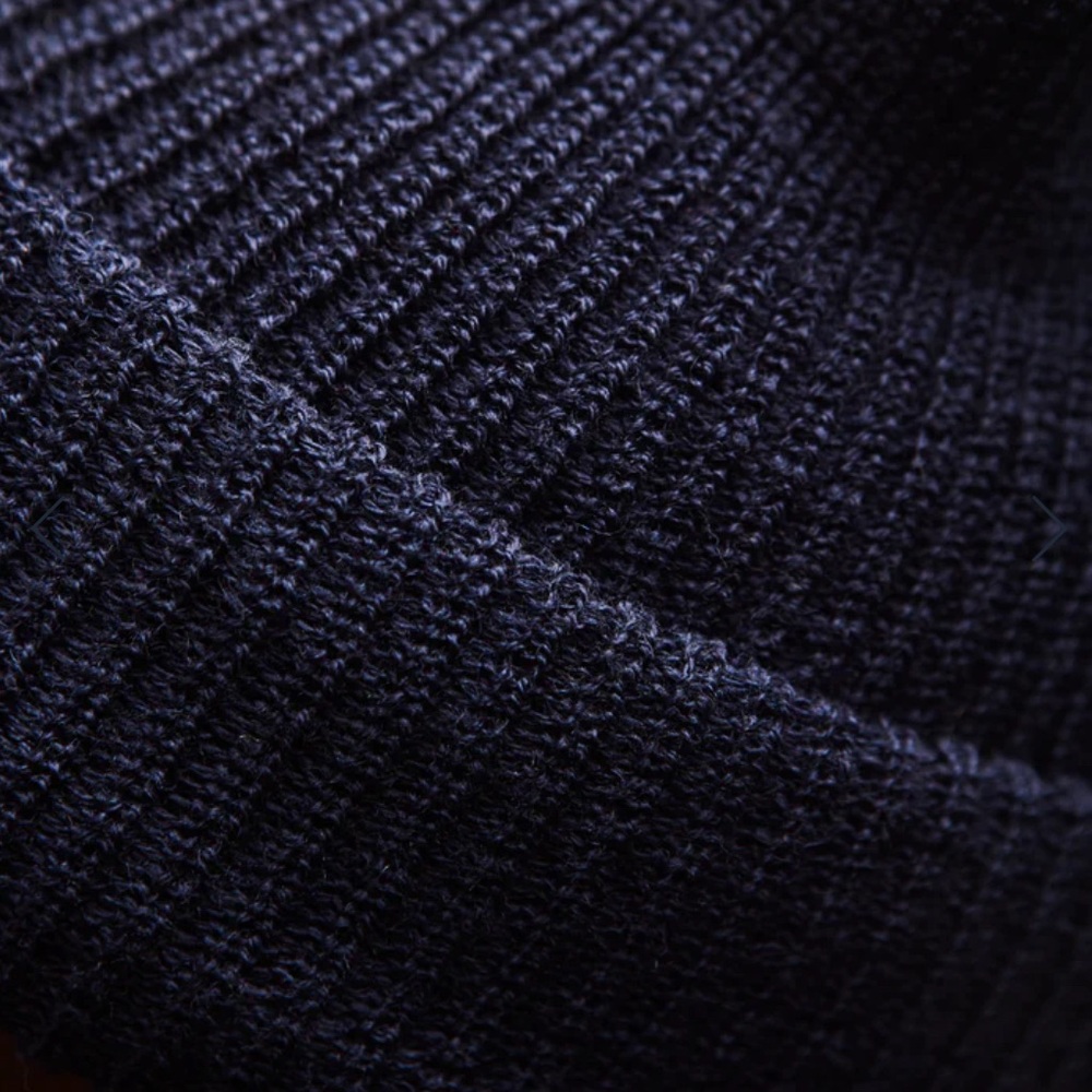 Engineered Garments Wool Watch Cap Navy Blue Nepe… - image 2